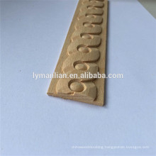 China solid wood moulding white wood moldings